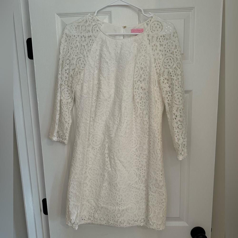 Lilly Pulitzer White Lace dress
